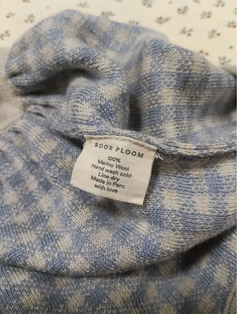 SOOR PLOOM チェック柄スカート 6y/116cm