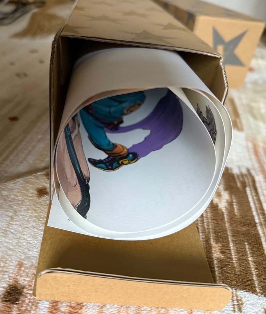 ジョジョ展2012　B2ポスター　オールスターB　ジョジョの奇妙な冒険