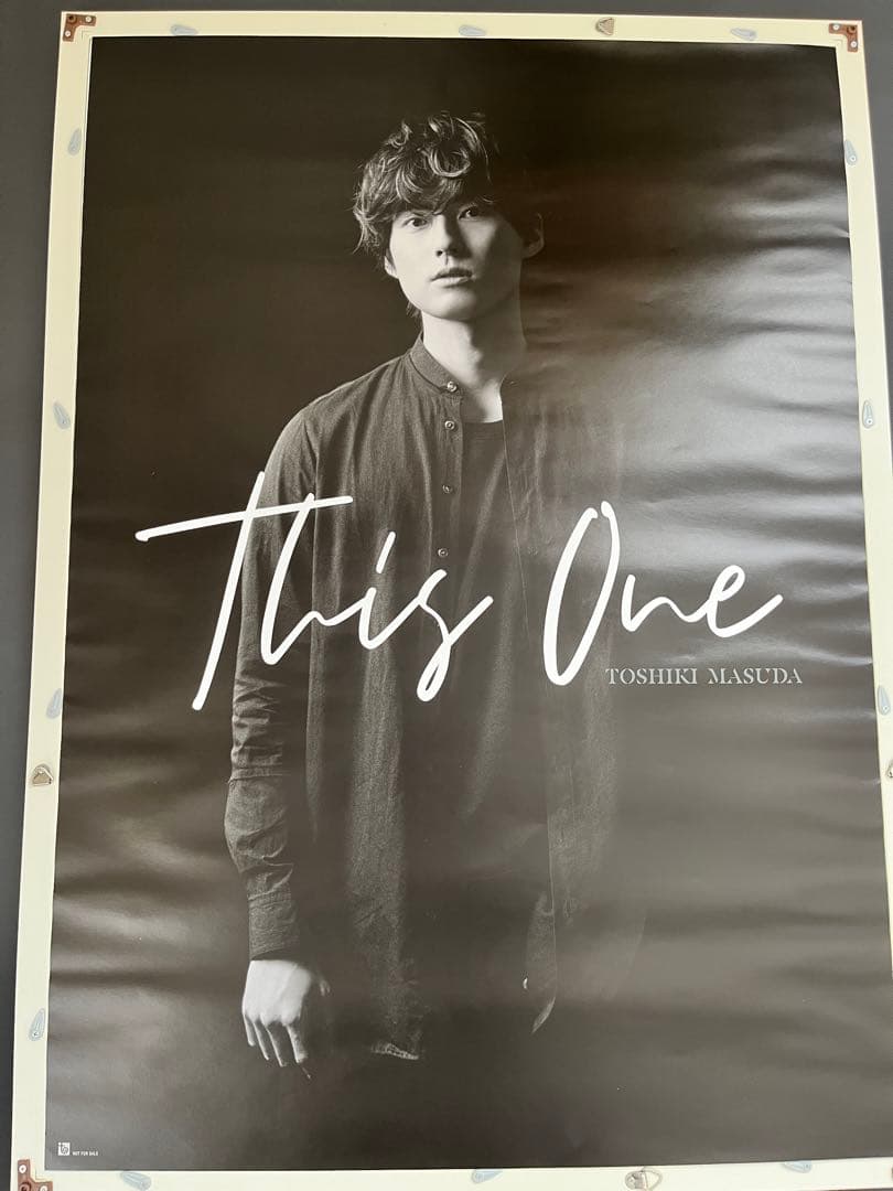 増田俊樹さん サイン入りポスターセット