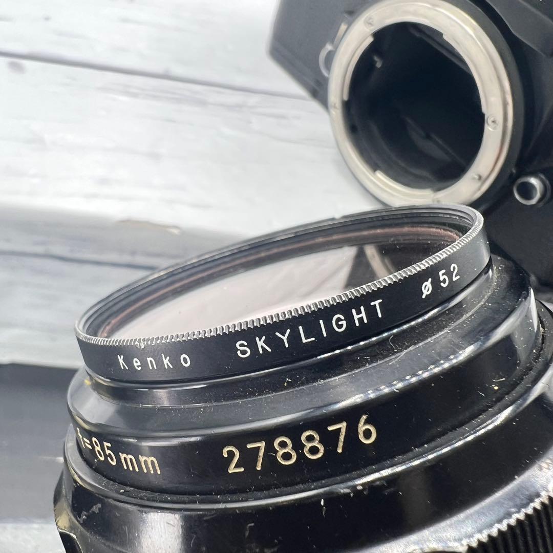 Nikon NIKKOR-H Auto 85mm f/1.8 ＋Nikomat