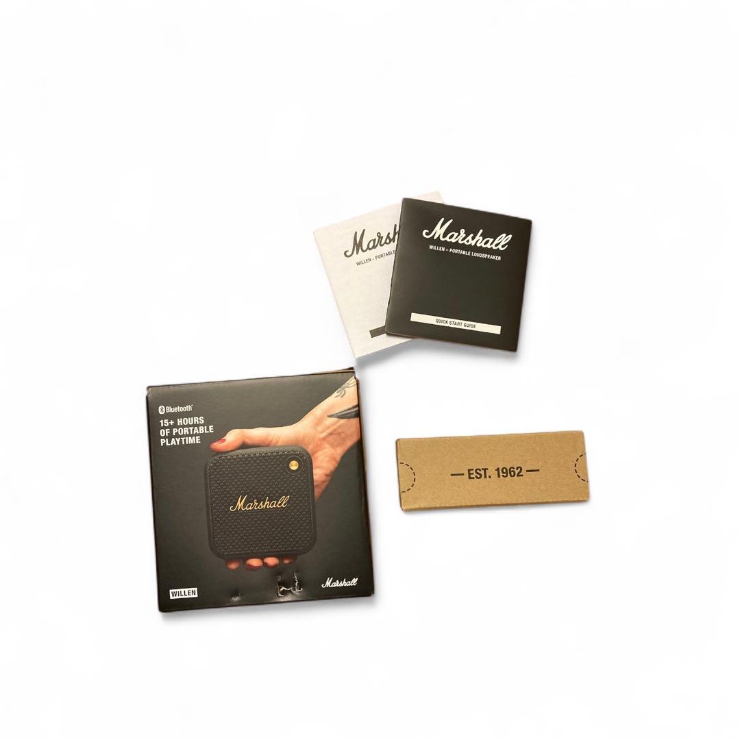 Marshall WILLEN ブラック ワイヤレススピーカー