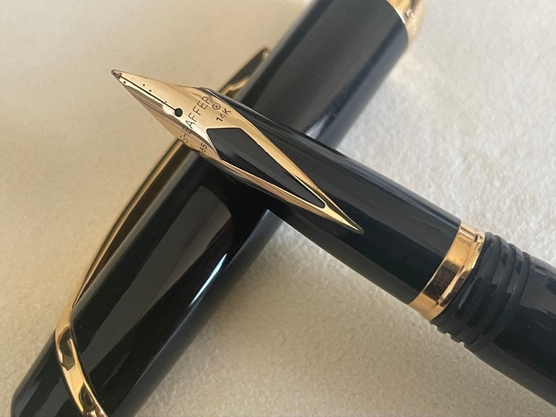 【極美品】SHEAFFER VLR ゴールドトリム ブラック/VLR9350PN