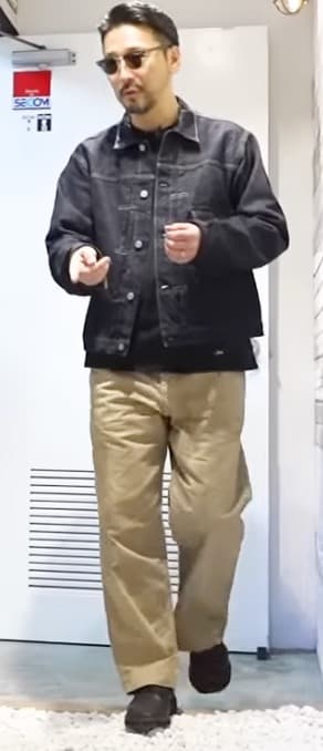 パンツ JELADO 41 Khaki Lastresort Chino Cloth L