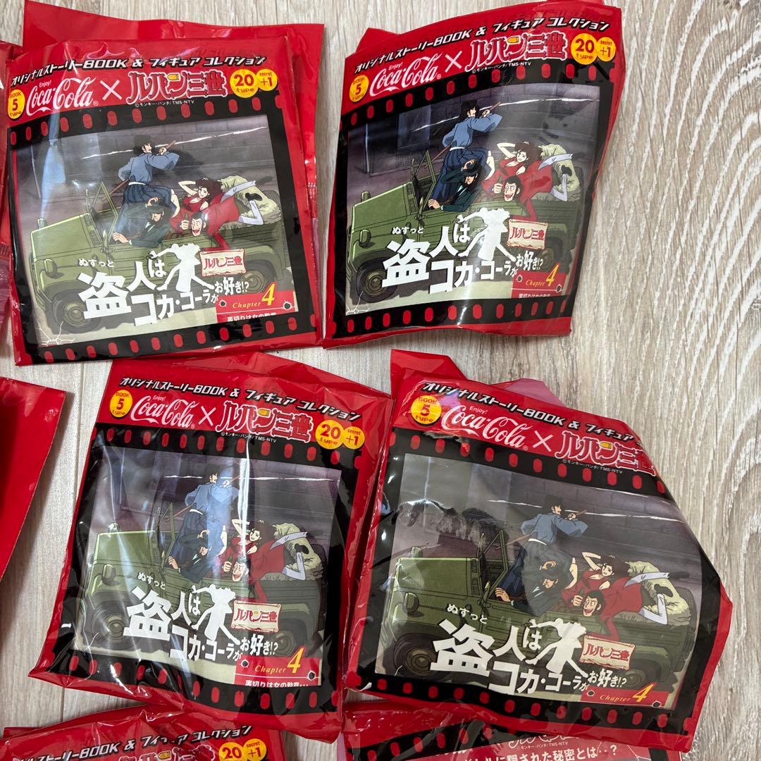 Coca-Cola × ルパン三世 フィギュアセット 19個