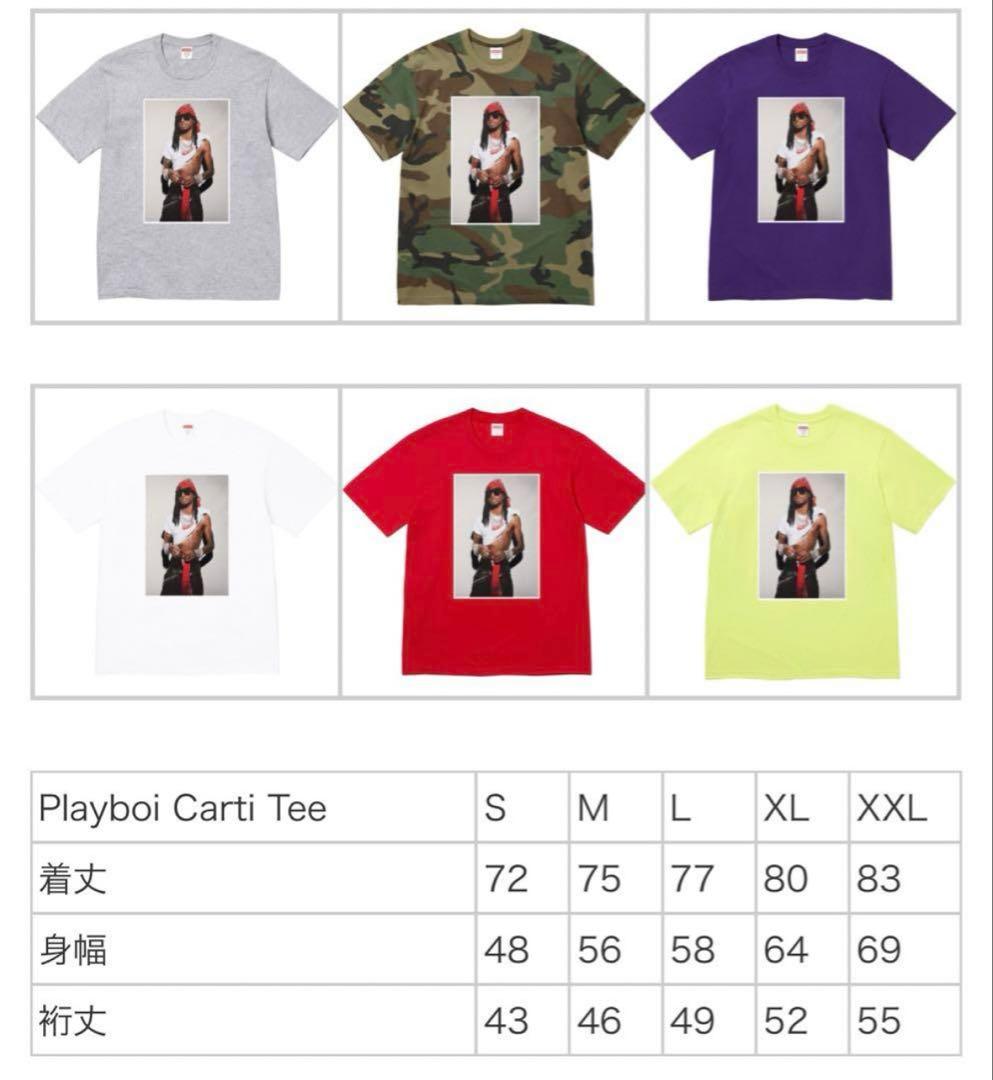 Playboi Carti Tee Lサイズ ホワイト