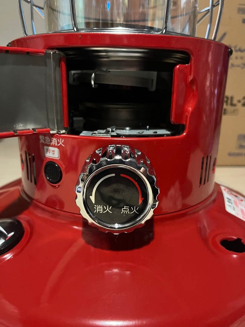 圭子　トヨトミ　レインボーストーブ19年製　RL-250 赤