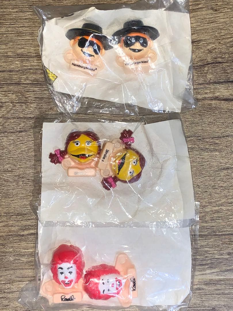 1992 ヨーロッパ マクドナルド シューレース フルコンプ 未開封 激レア