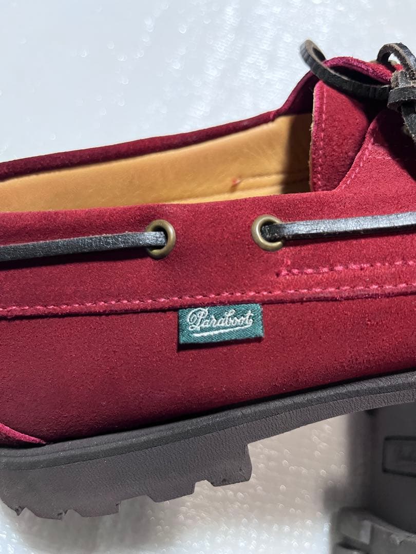 【美品】パラブーツ BEAMS MALO マロ デッキシューズ モカシン