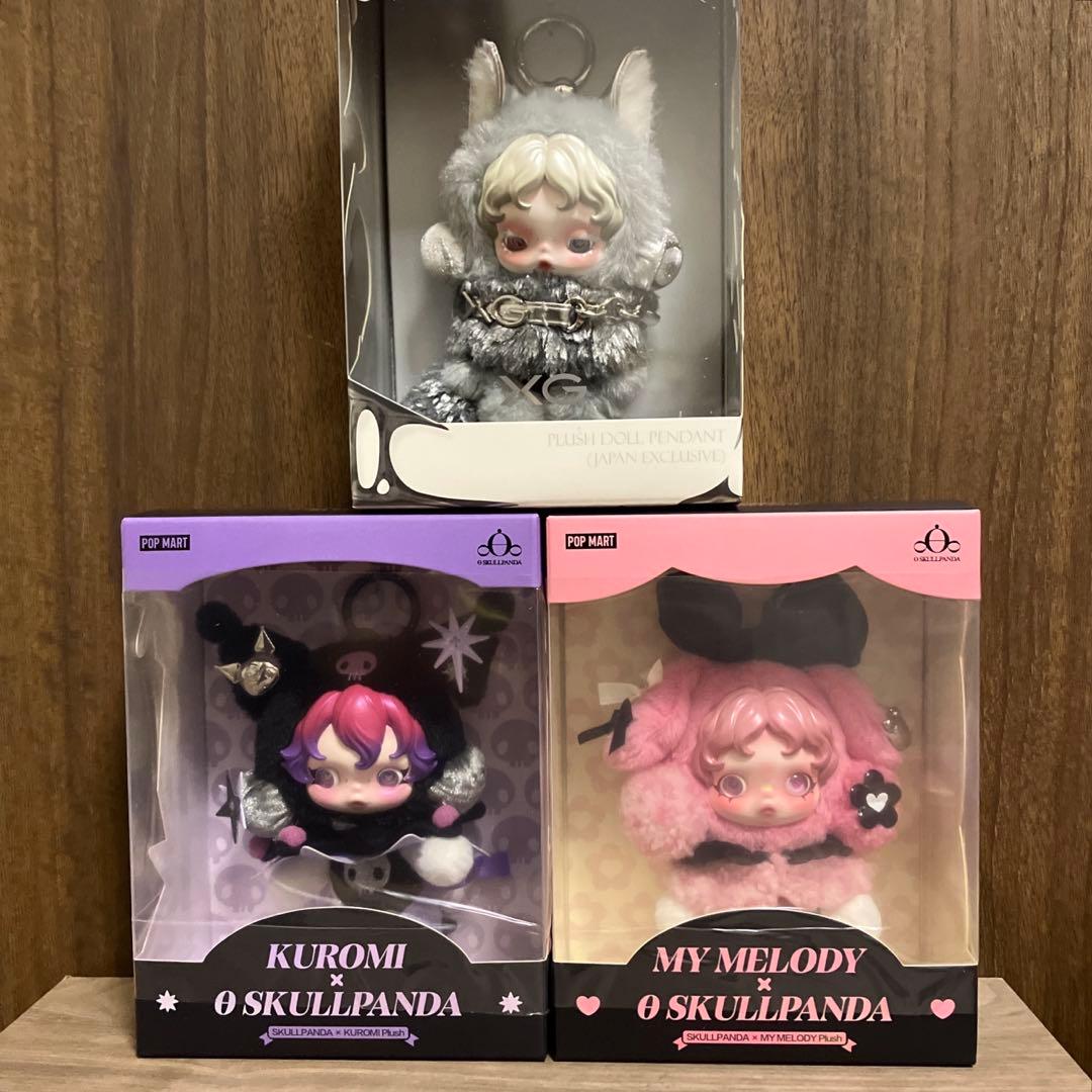 POPMART スカルパンダ　メロクロ＆ 日本限定XG 3点セット