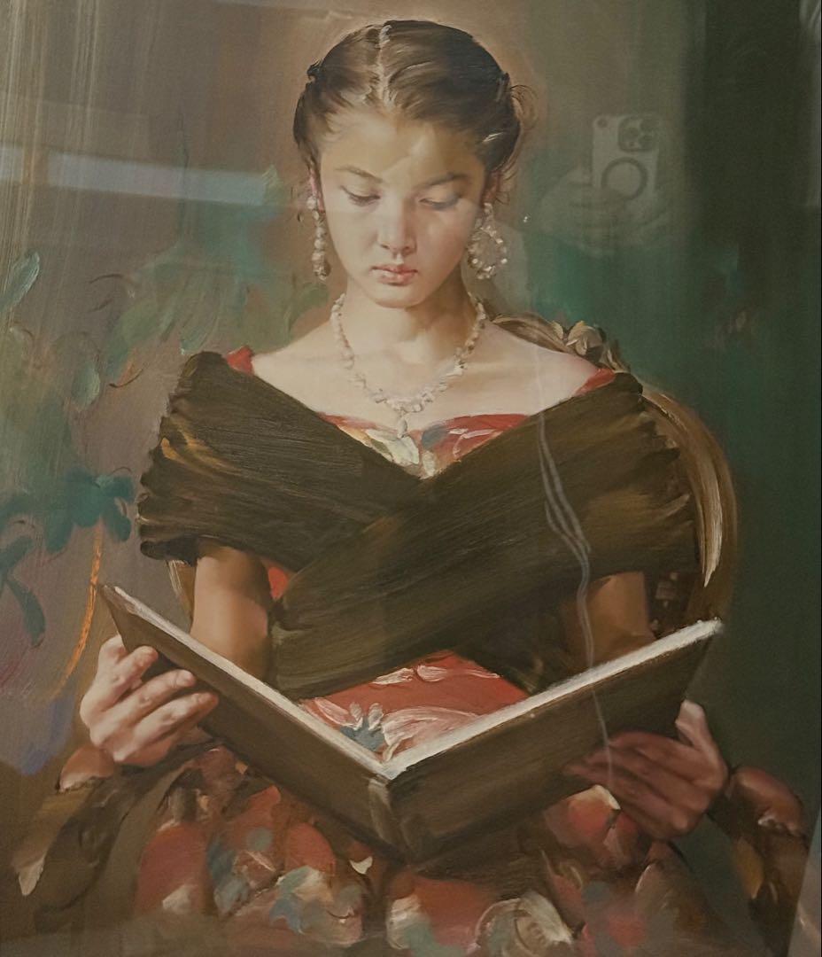 日本洋画壇の鬼才 村山直儀 作品名【若草物語】　限定14/200 送料込み