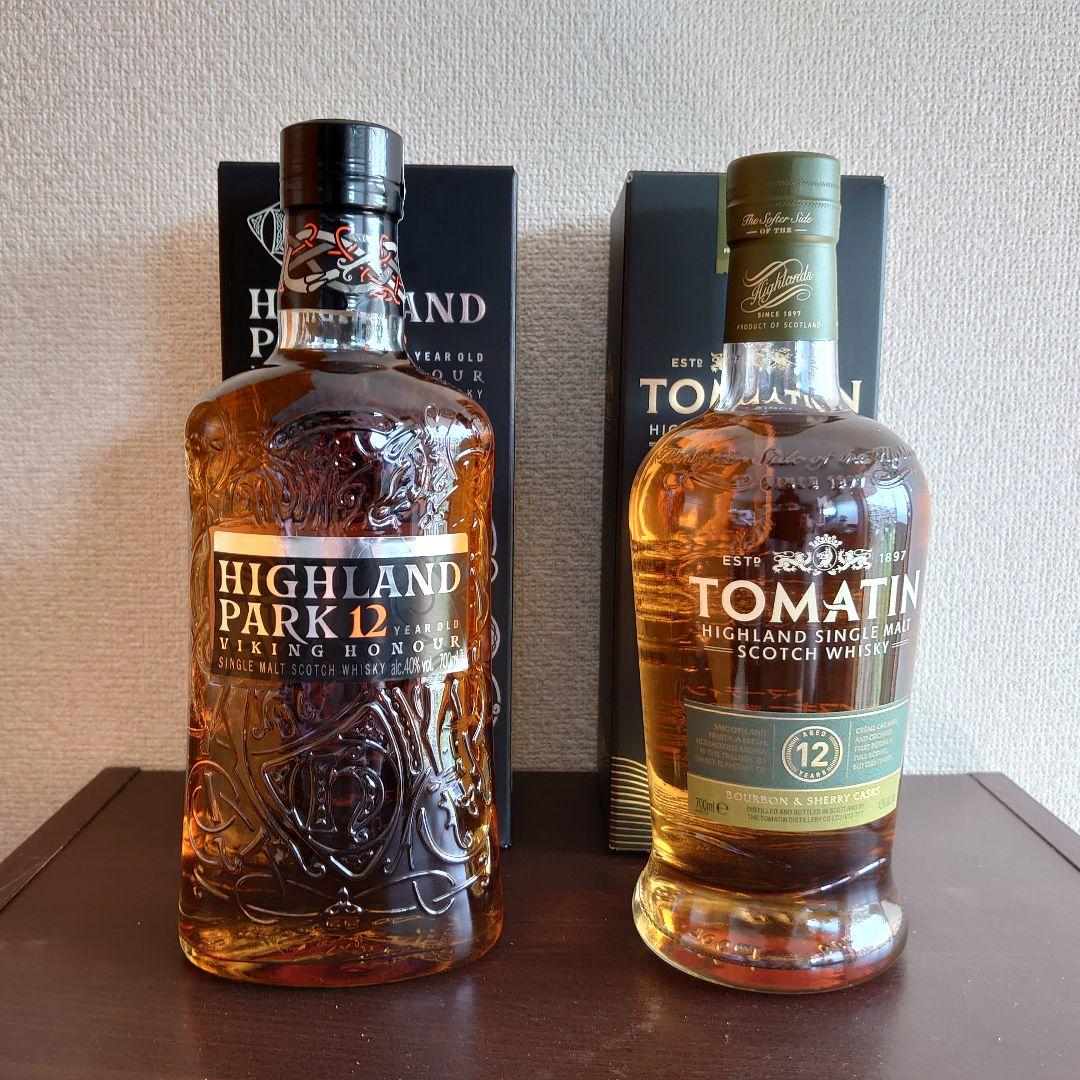 サントリーウイスキー 響　山崎　ハイランドパーク12年　白州ハイボール缶