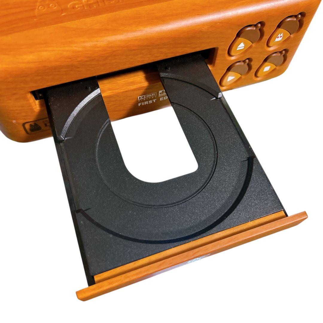 【非売品 希少】 となりのトトロ どんぐり DVDプレーヤー 木目調 リモコン付