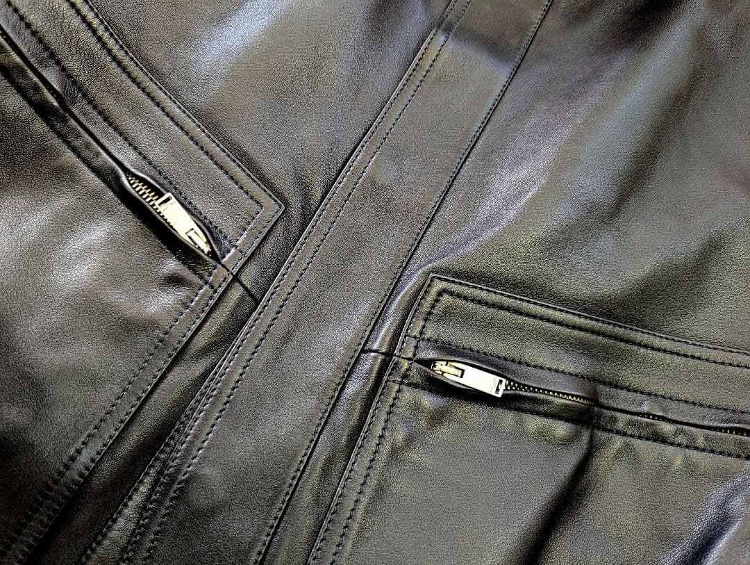 s*n様 新品人気　2023/24SS　サンローラン　LOOK19　ラムスキン