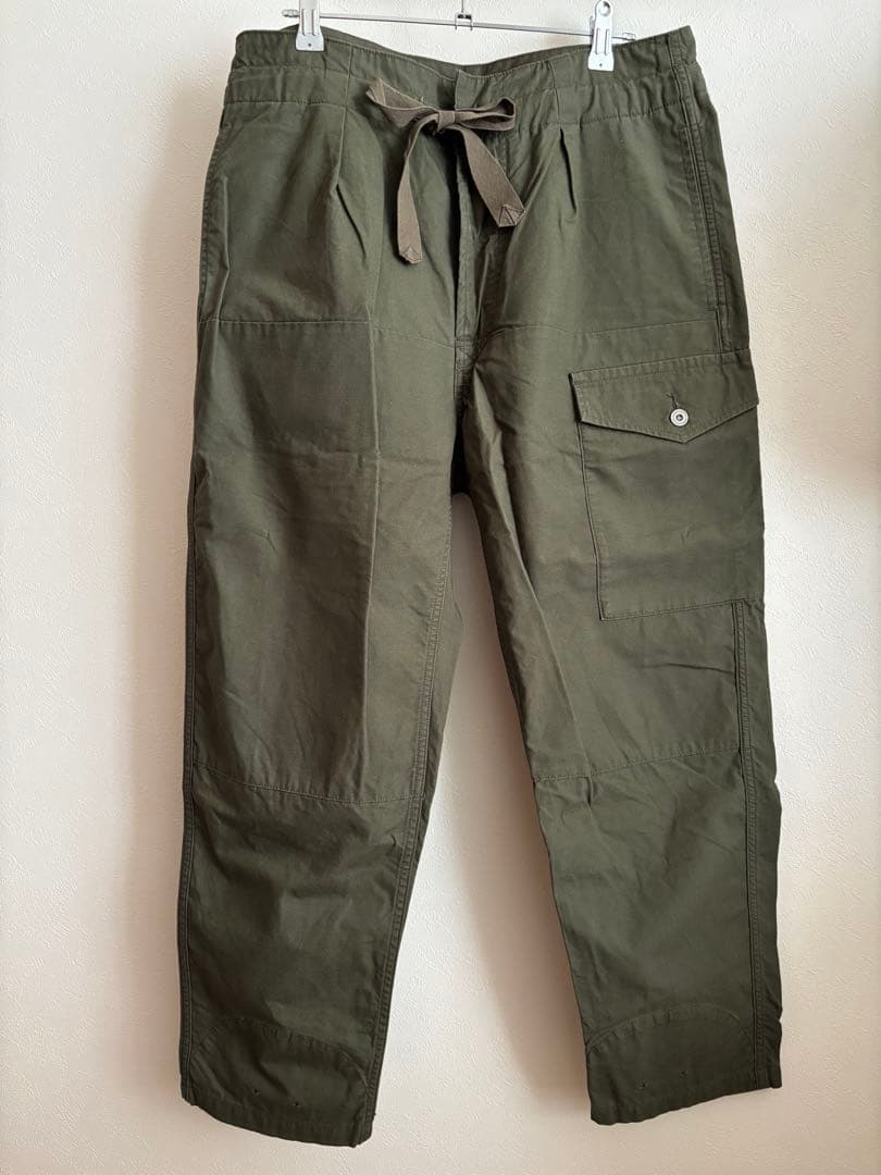 ナイジェルケーボンカーゴパンツ オリーブグリーン