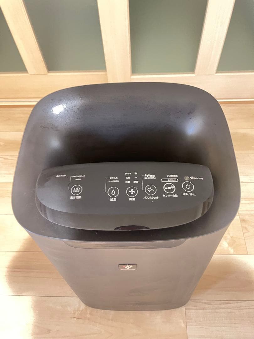 SHARP 空気清浄機 ダークグレー