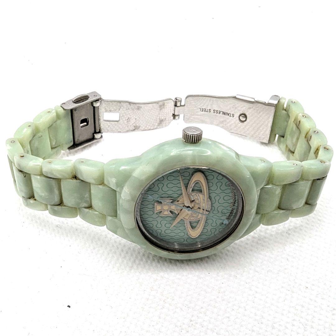 【稼働 箱 コマ付き】Vivienne Westwood オーブ文字盤