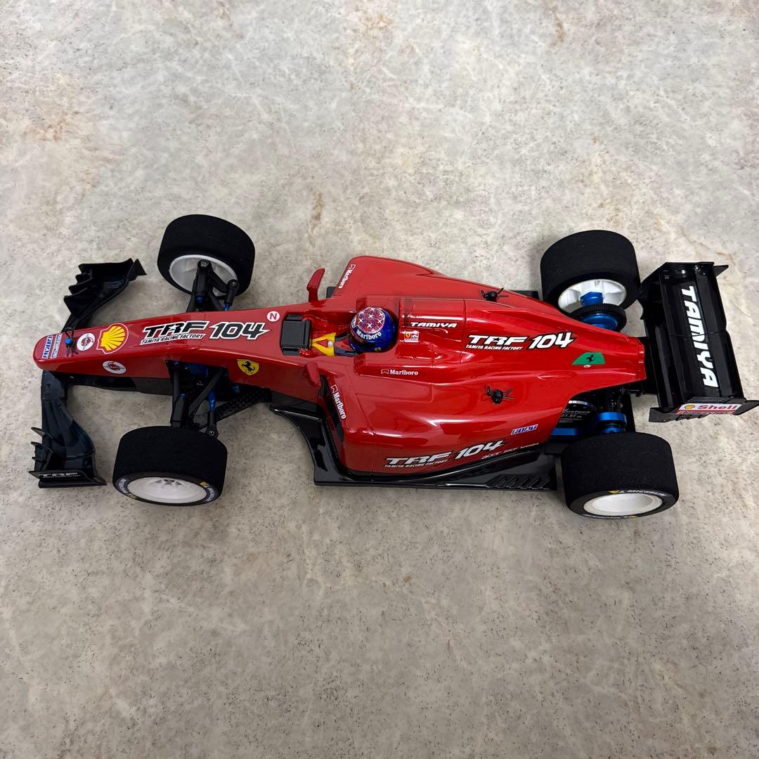 タミヤ TRF104 シャーシ(組立メカ搭載済み)