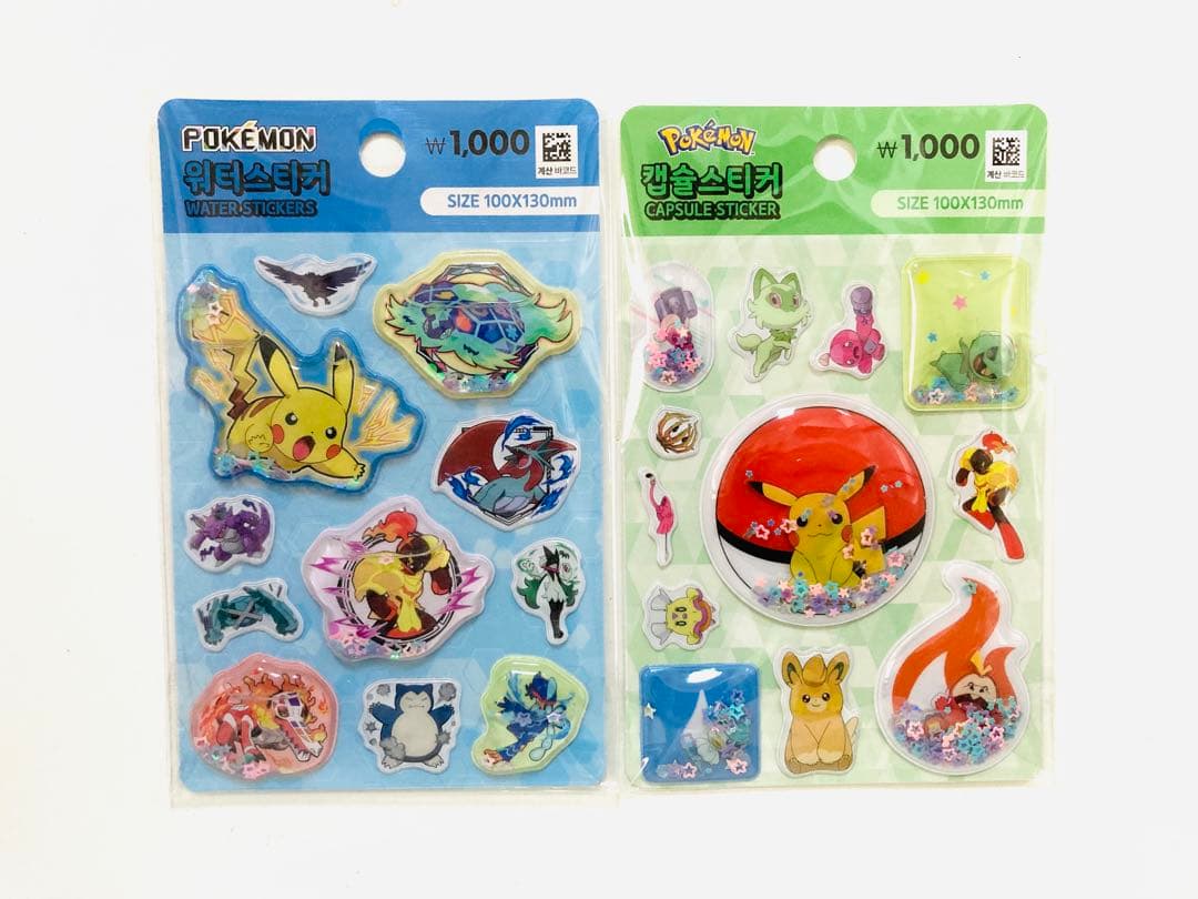 ハローキティ マイメロ クロミ ポケモン ボンボンドロップシール 14枚セット