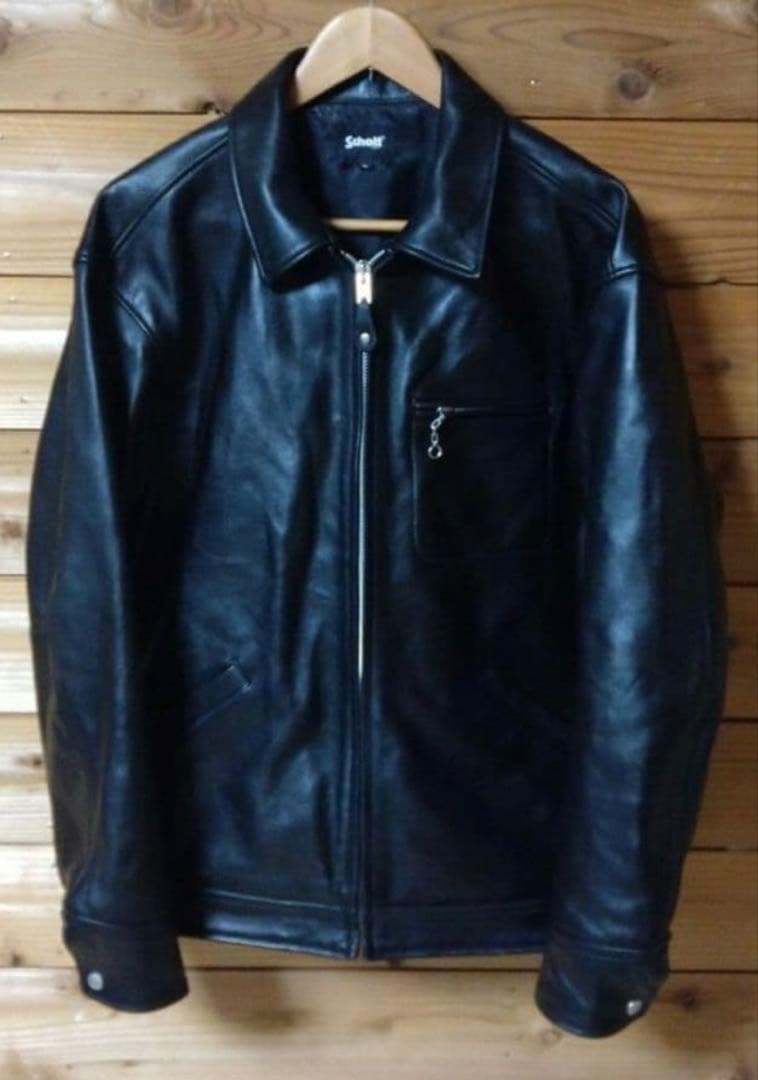 Schott レザートラッカージャケット L SHEEP LEATHER