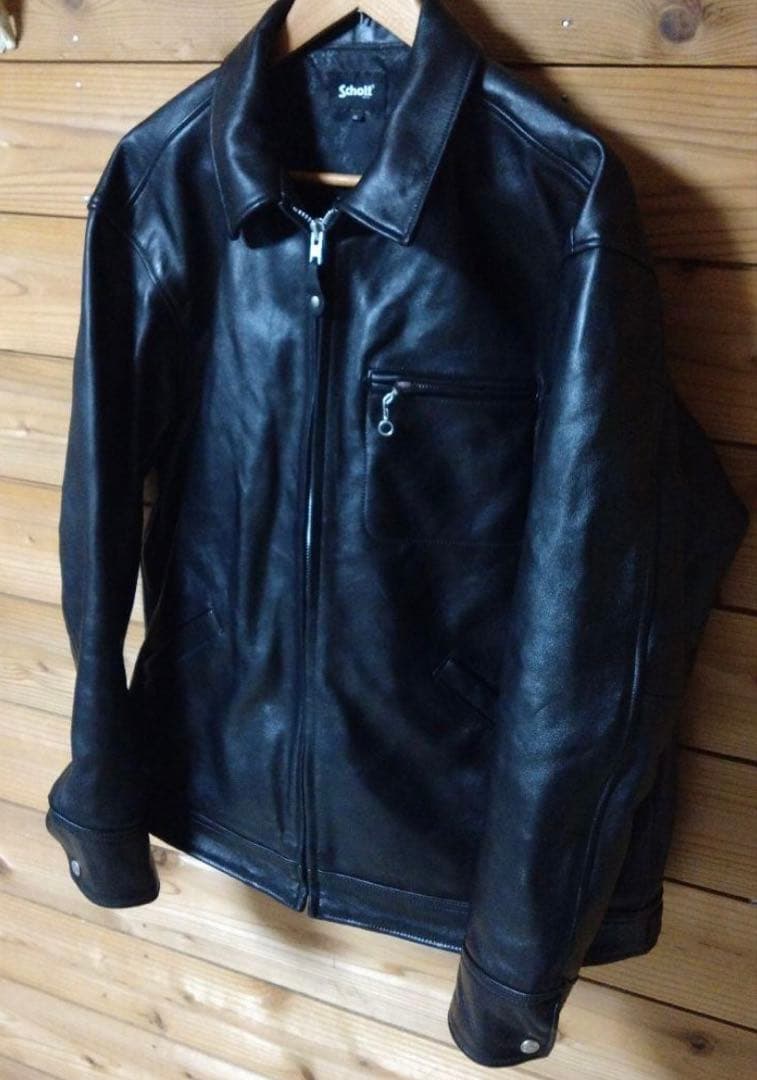 Schott レザートラッカージャケット L SHEEP LEATHER