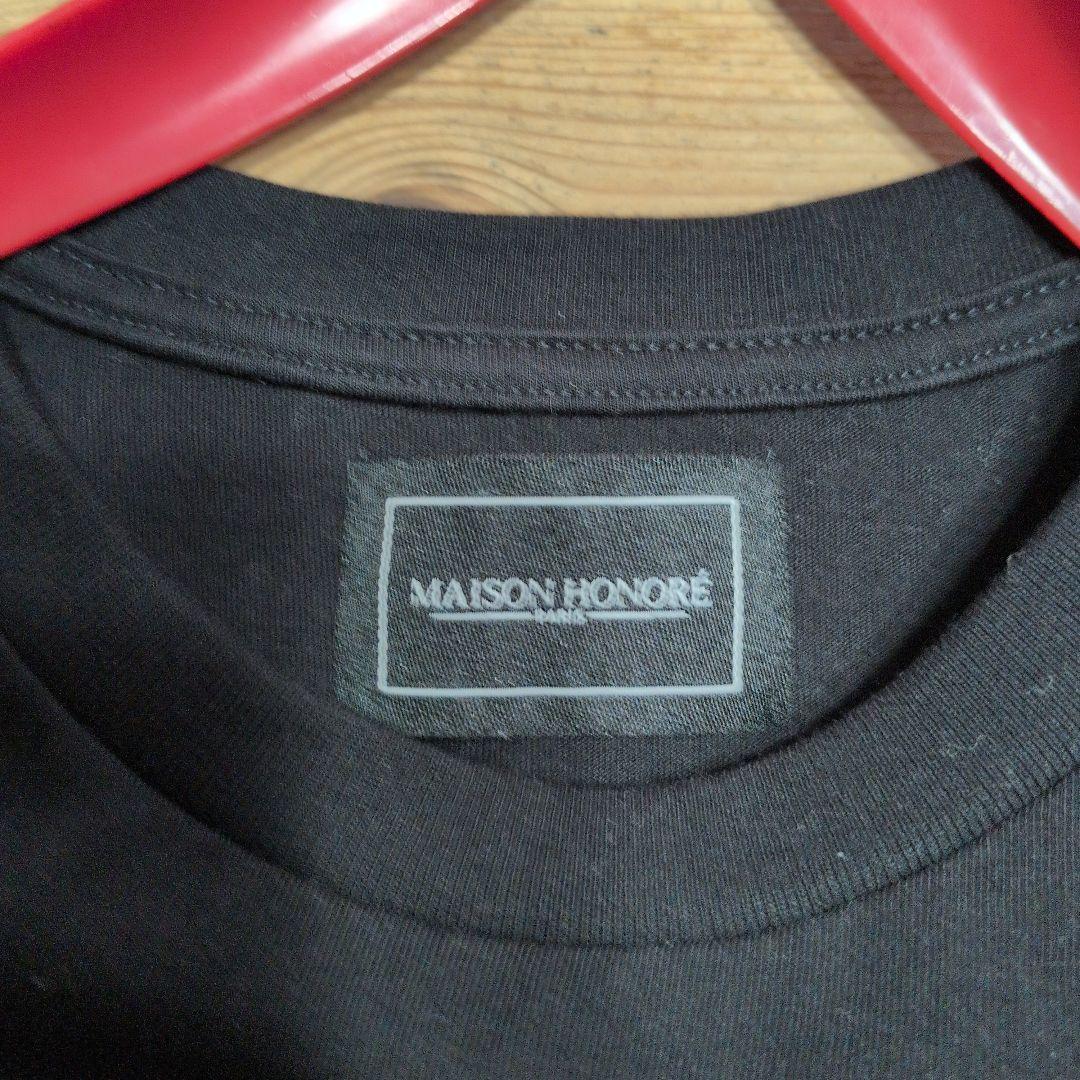 Maison Honore黒Tシャツ未使用品