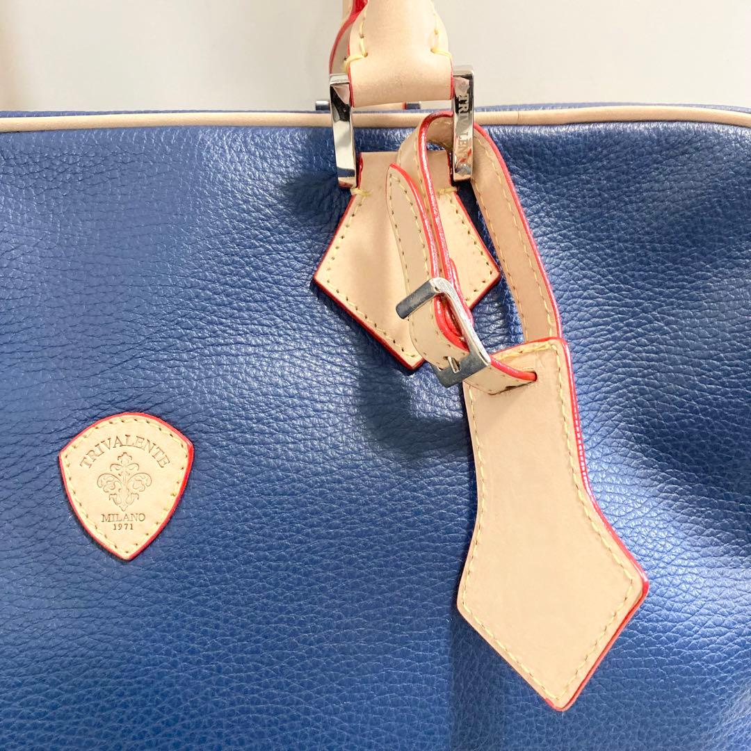 美品 TRIVALENTE × Della トリヴァレンテ デラビジネスバッグ