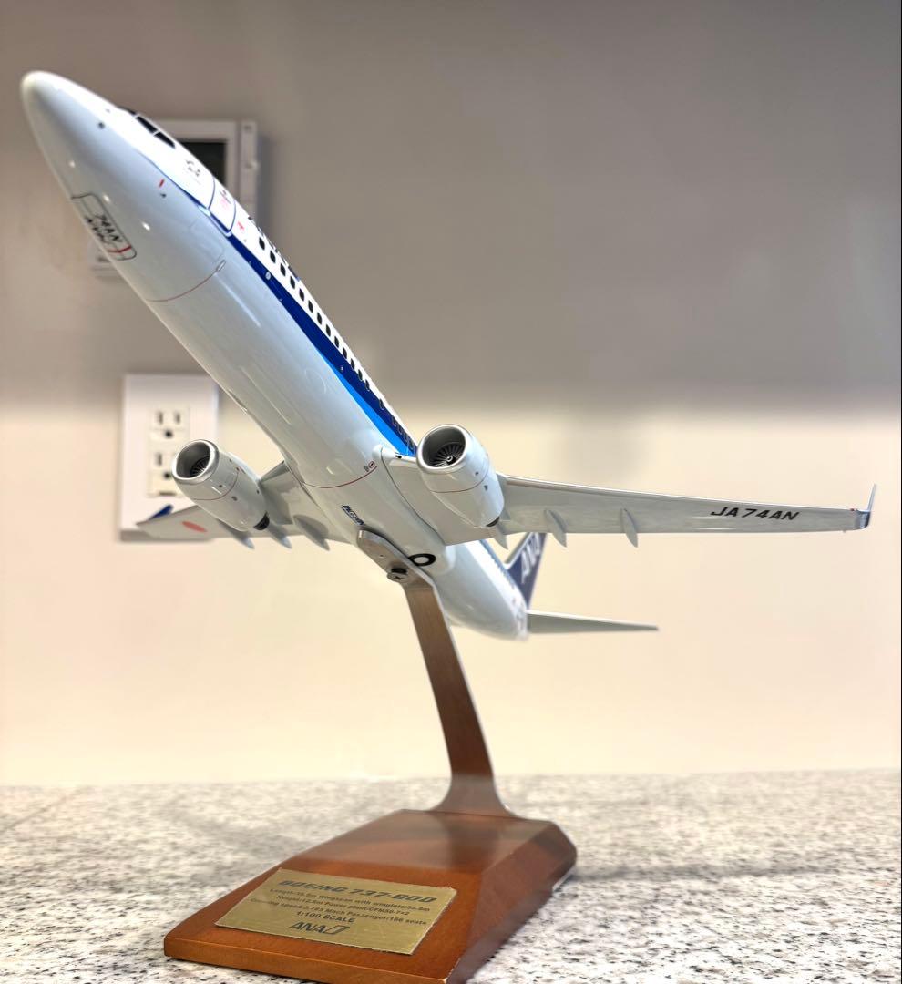 希少 全日空商事 ANA ボーイング737-800 1/100 B737 航空
