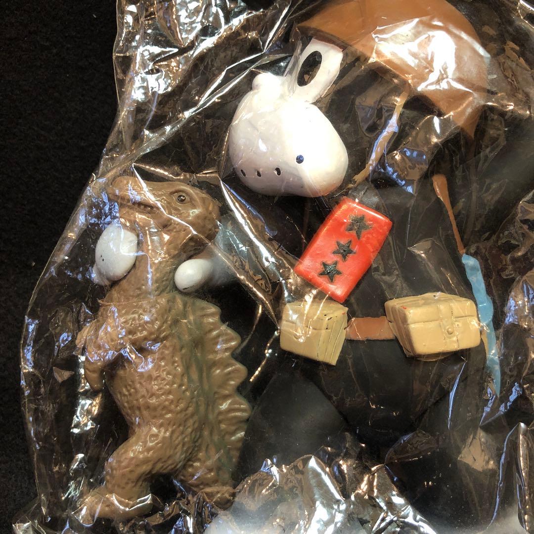 未開封 のらくろ ソフビ　マルサン 付属 恐竜