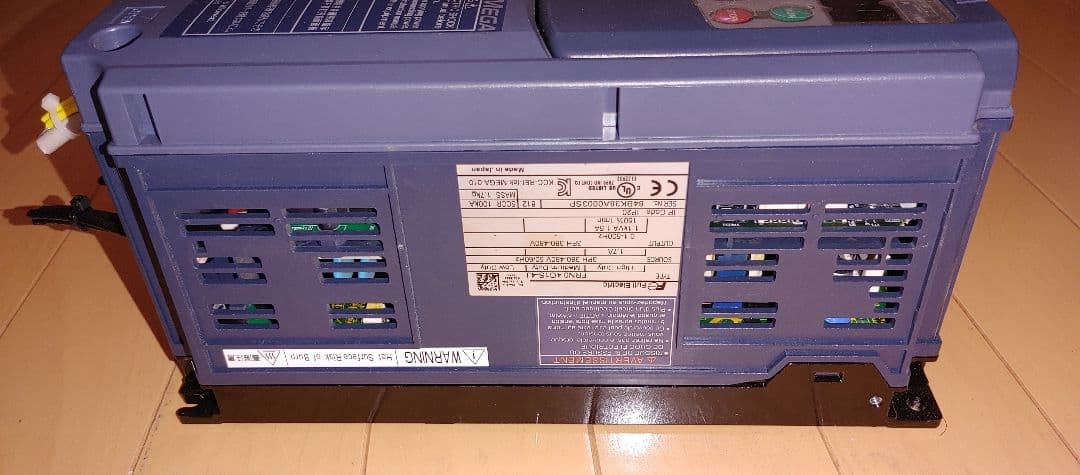 ① 0.4　富士電機インバータ　FRN0.4G1S-4J