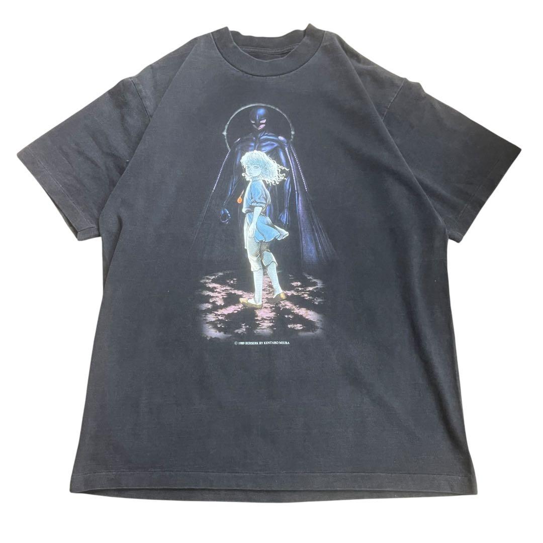 ラスト一点 ベルセルク アニメ Tシャツ ブラック 両面プリント L