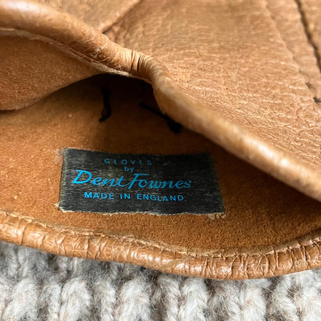新品　ペッカリー　グローブ　英国製　7ハーフ　Dent Fownes 革　手袋