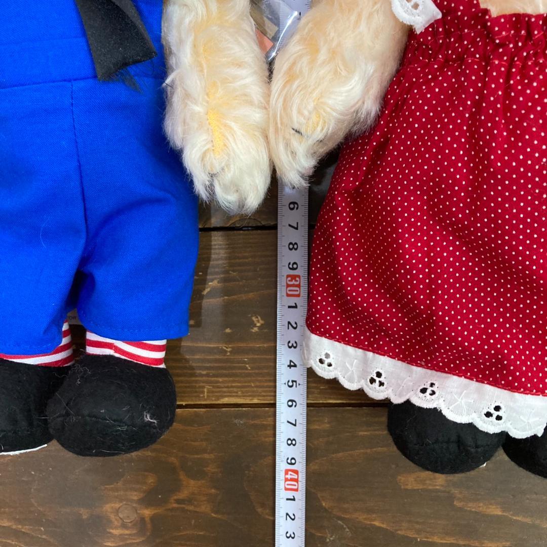 メリーソート　ラガディチーキー　ペア　2体　テディベア