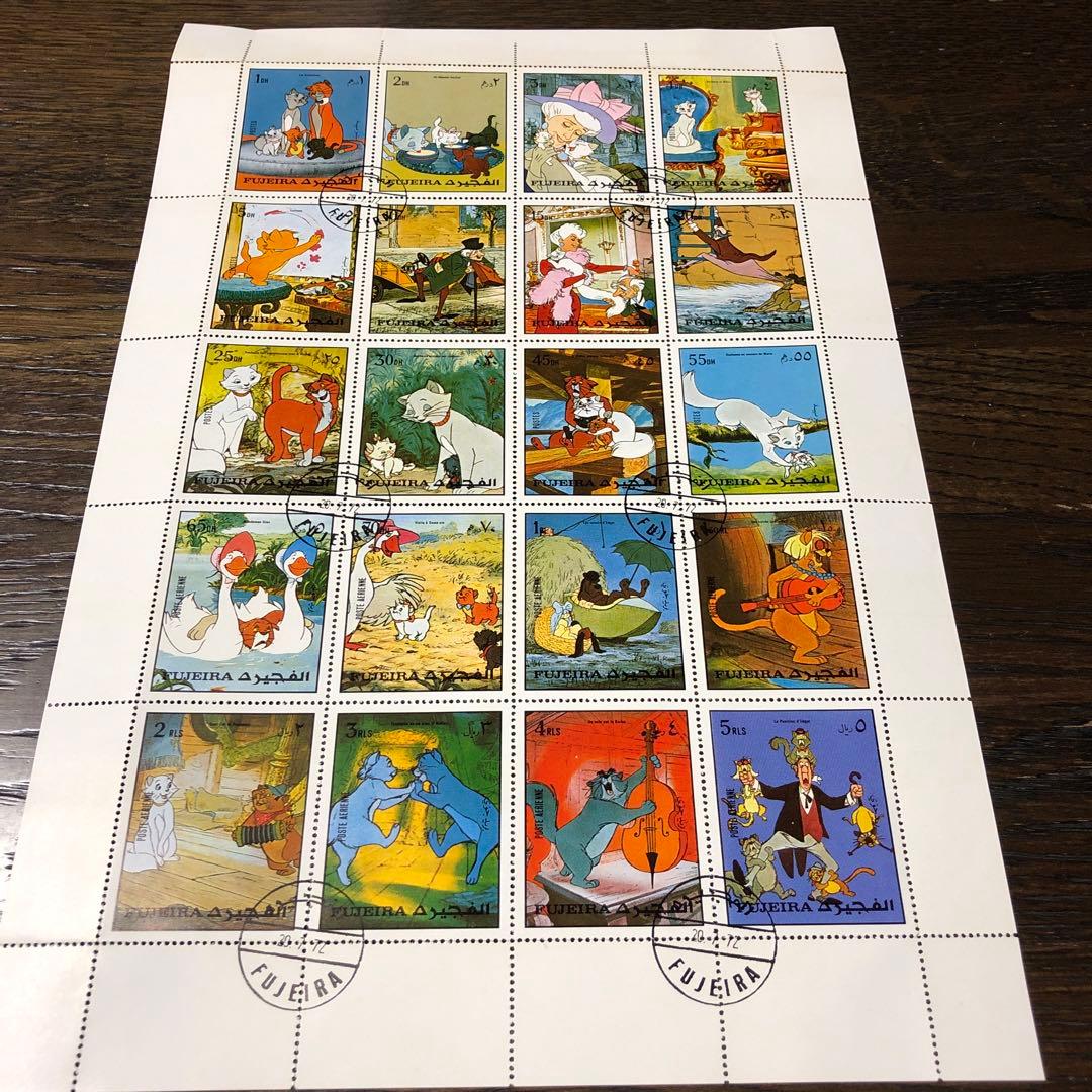 ディズニー　他　外国切手　157枚