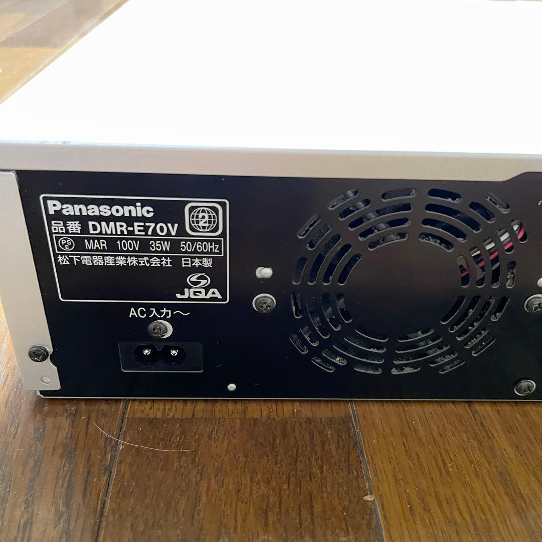 Panasonic DMR-E70V ビデオ一体型DVDレコーダー