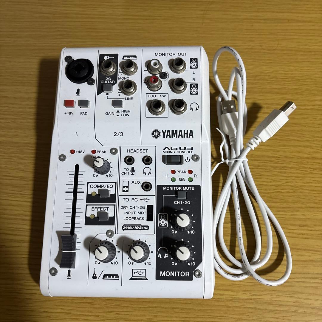 配信機器・PA機器・レコーディング機器 YAMAHA AG03