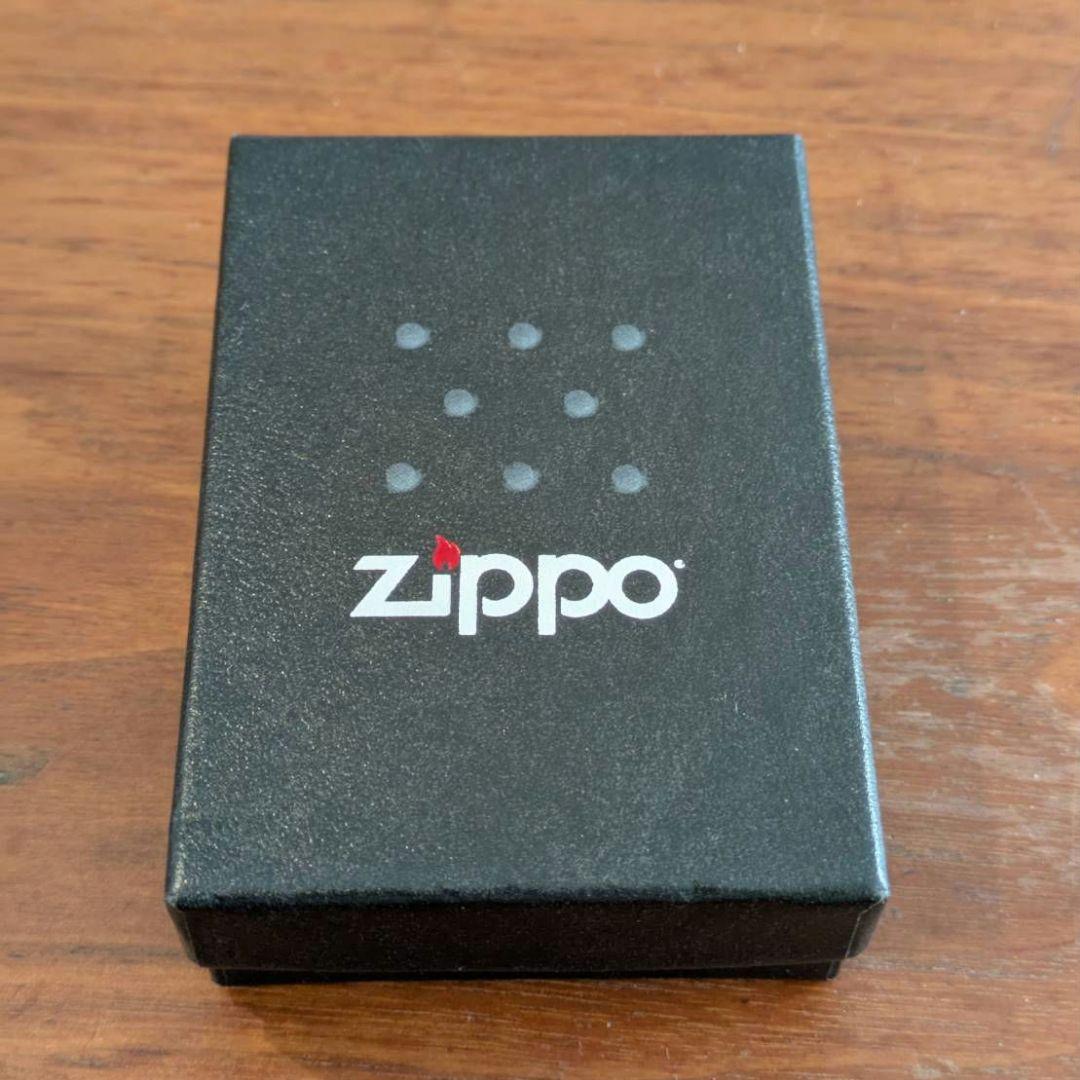 新品 両面クロス 立体メタルZippo 特注モデル 全面加工