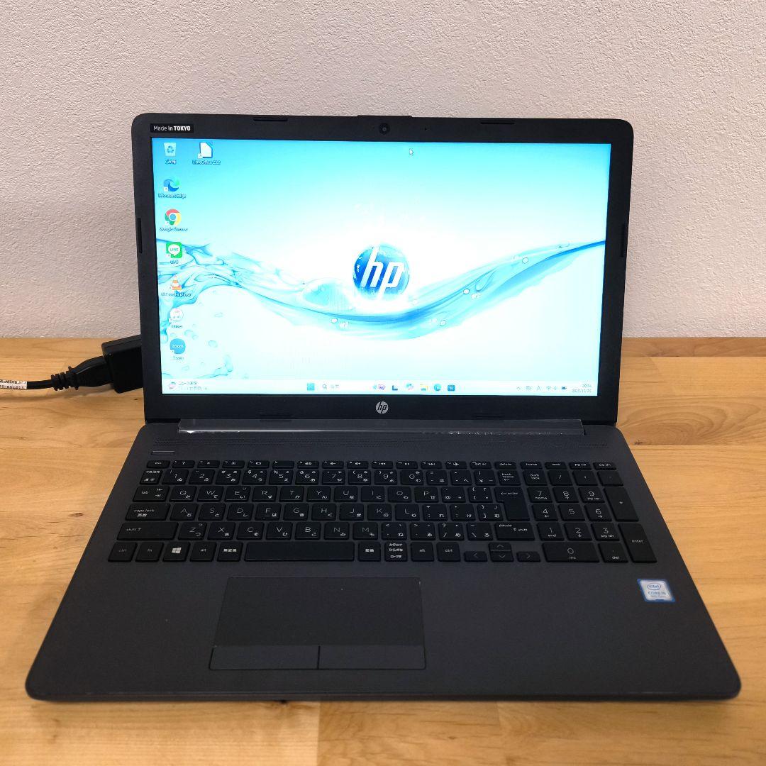 HP 15.6型 ノートPC【i5第8世代】テンキー DVD Windows11