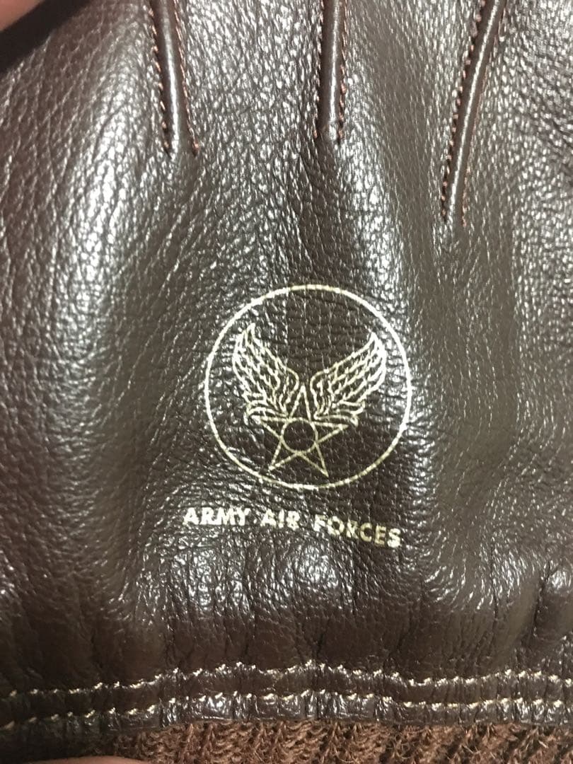 美品　バズリクソンズ　フラインググローブ A-10 手袋　レザー　グローブ