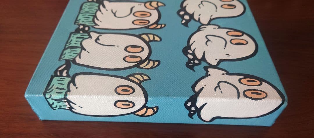 あらいきりこ氏　原画　にせおばけ