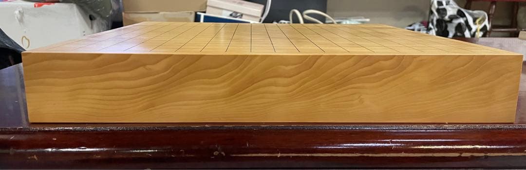 本榧卓上囲碁盤(2.2寸 木裏 一枚板)