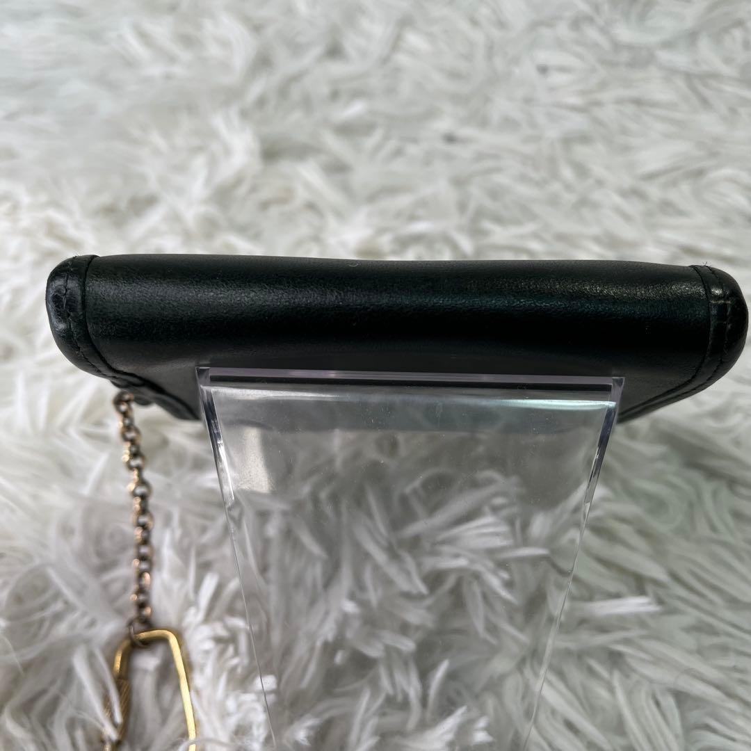 激レア✨オールドコーチ　ケース　ミニ財布　コンパクト　7219 グリーン