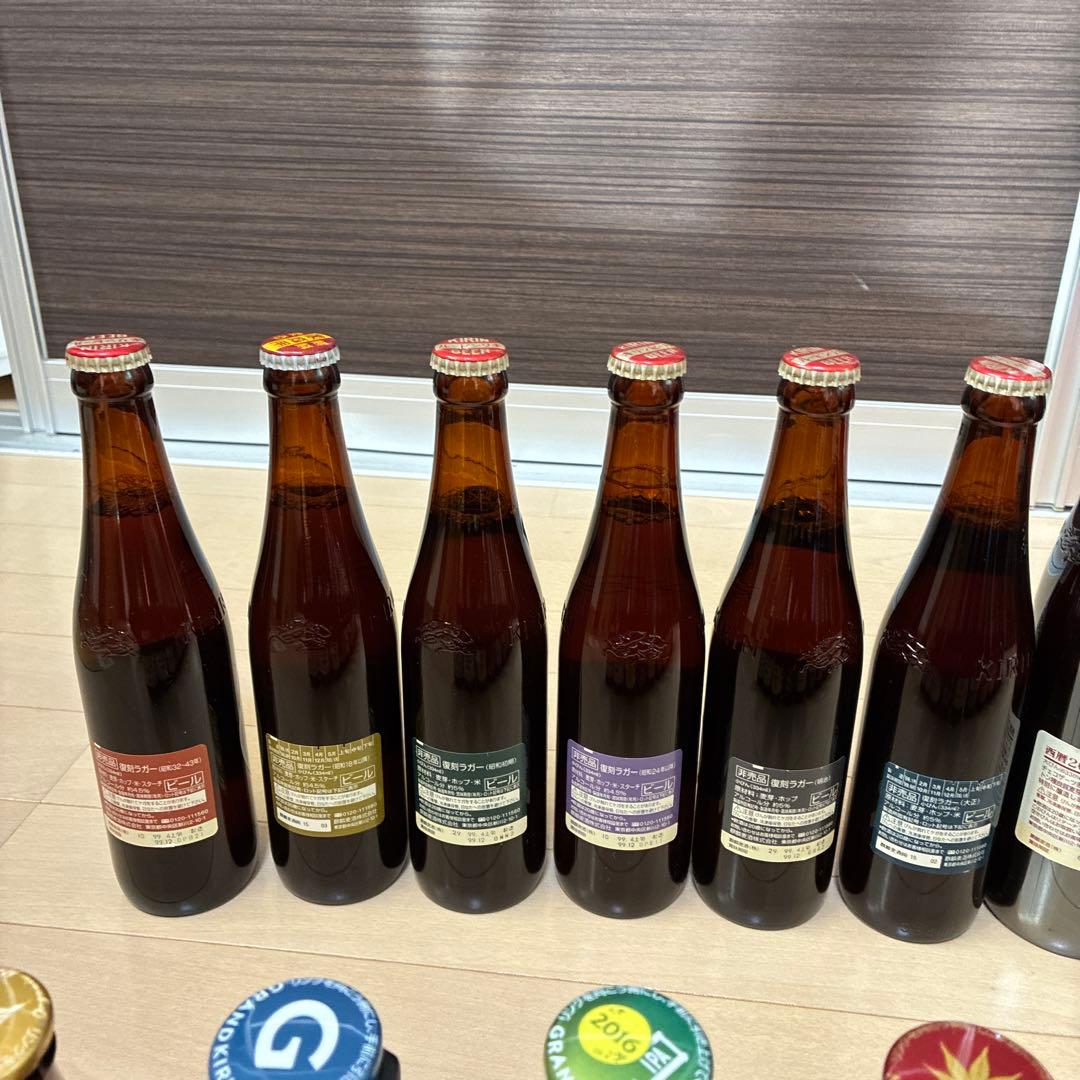 昭和レトロなビールの置物セット専用ケース付き