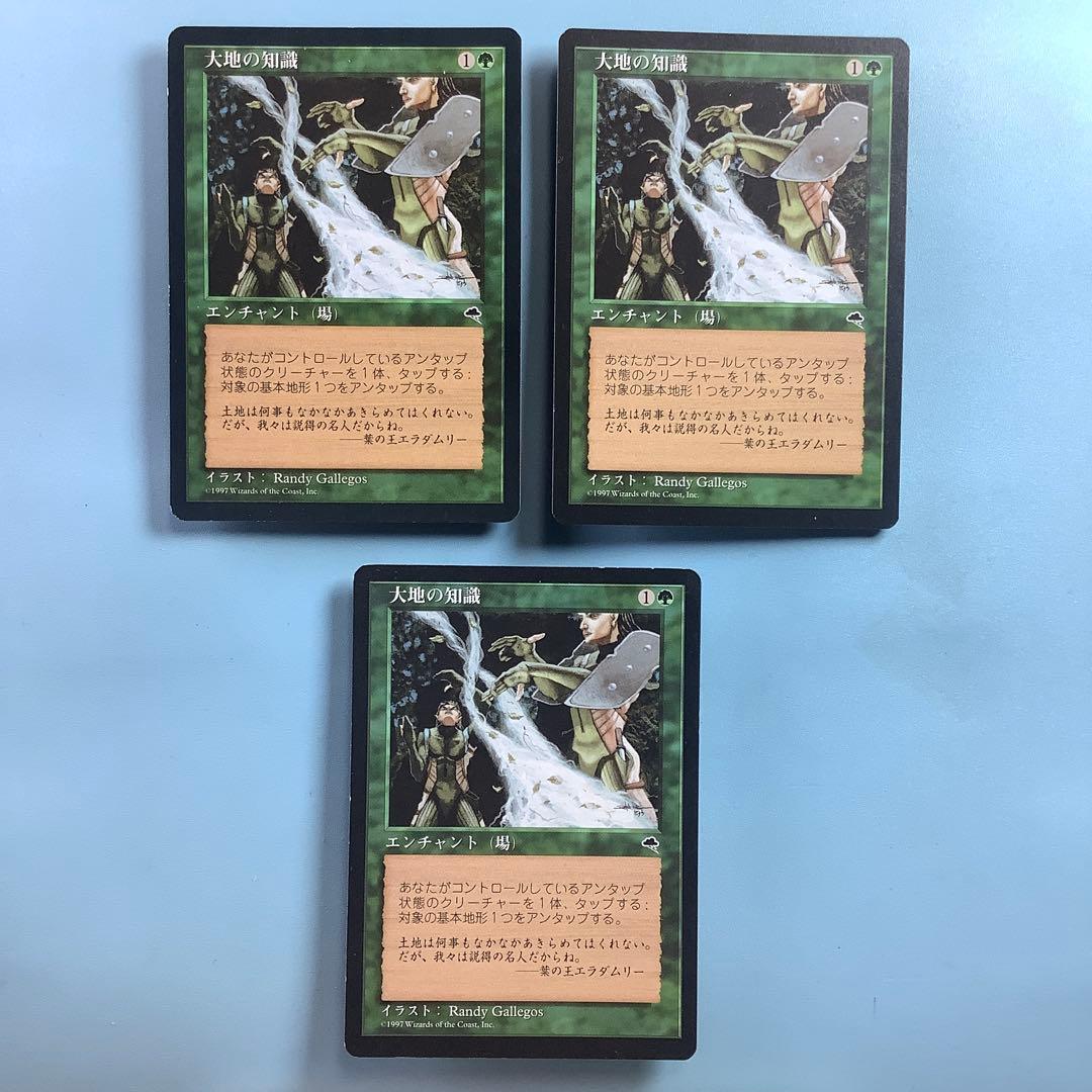 *バラ売り可* 大地の知識/Earthcraft TMP日本語3枚セット