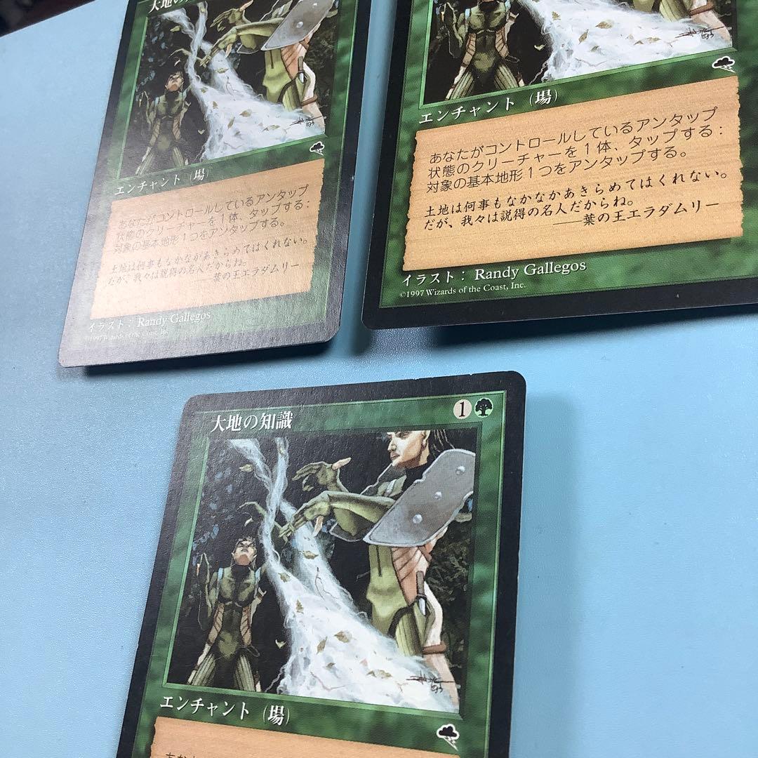 *バラ売り可* 大地の知識/Earthcraft TMP日本語3枚セット