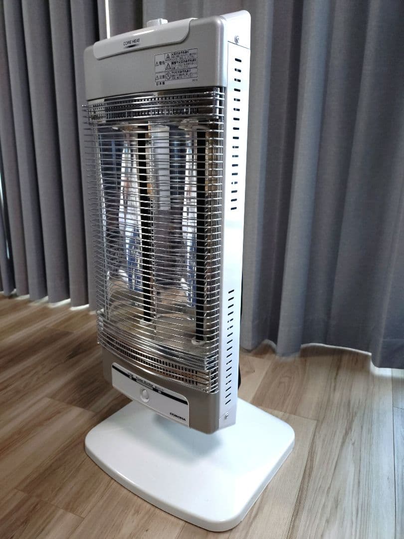 コロナ　遠赤外線電気ストーブ　コアヒート　DH-1218R　2019年製