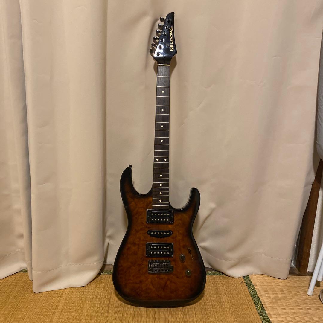 ビルローレンス　エレキギター ブラウン