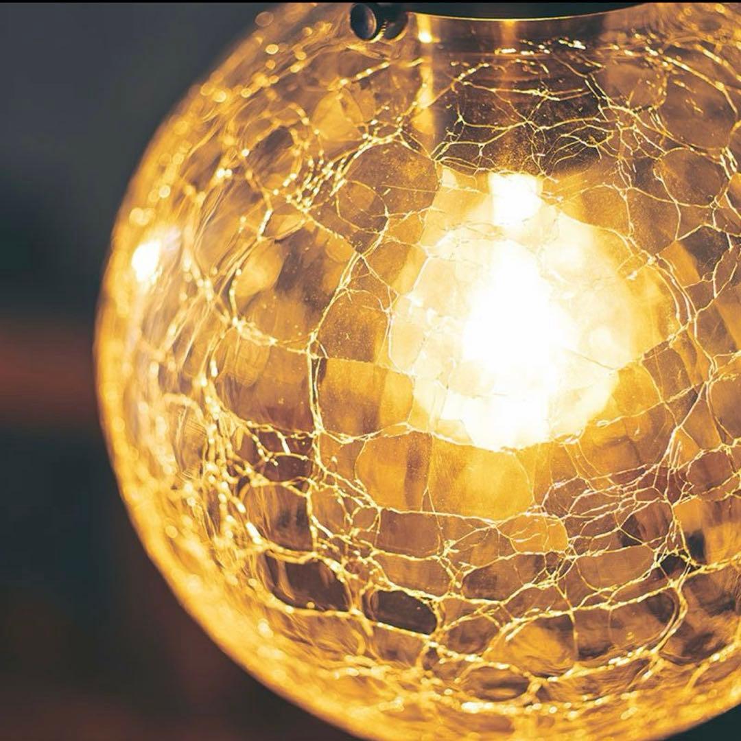 ペンダントライト　DOUBLEDAY Orelia クラック球