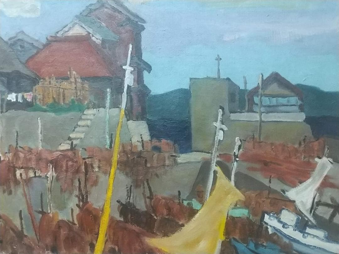 絵画 「太海」P10 油絵