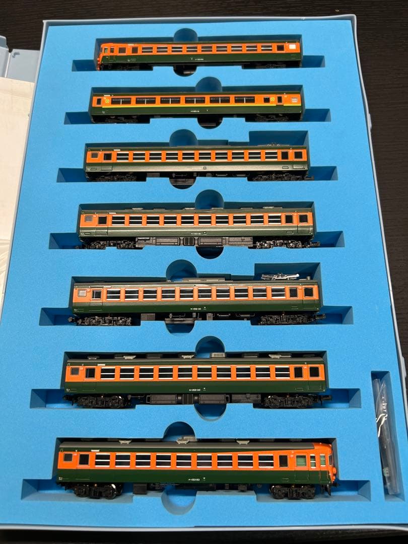 マイクロエース A3977 153系・湘南色・急行水郷 7両セット