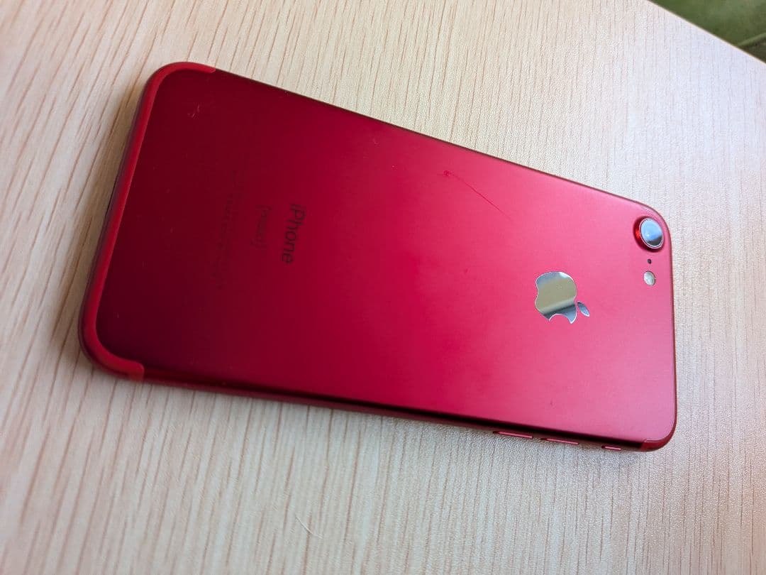 【美品】Apple iPhone 7 PRODUCT(RED)128GB